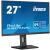 Iiyama ProLite XUB2793QSU-B7 27 hüvelykes IPS monitor ferde nézet