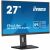 Iiyama ProLite XUB2793QSU-B7 27 hüvelykes IPS monitor ferde nézet