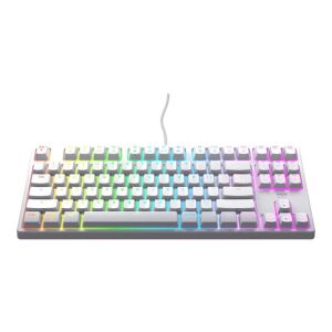 XTRFY K4V2 TKL Weiße Mechanische Gaming Tastatur - Draufsicht - Cherry