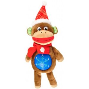FGO Karácsonyi Plüss Majom Kutyajáték - 34 cm