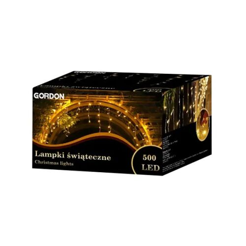 Kültéri karácsonyi világítás - 500 LED - 20 m - Meleg fehér 113425881