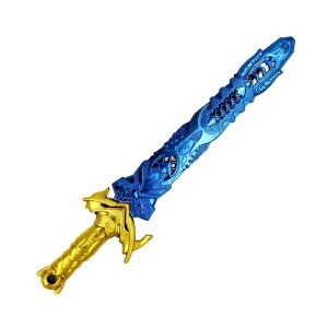 Miecz zabawkowy, 33 cm, kolekcja broni i amunicji, kolor niebieski