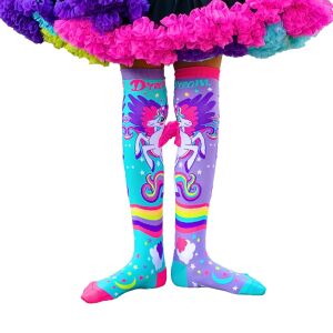 Bunte lange Socken von Madmia für Mini-Pony-Mädchen von 6–99 Jahren