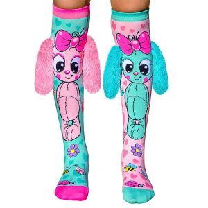 Цветни дълги чорапи Madmia за момичета Bunny toddler 6-99 г 113426800 - Детски чорапи, чорапи за коляно