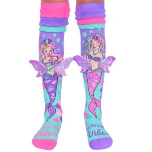 Цветни дълги чорапи Madmia Mermaid Vibes за момичета 6-99 години 113426719 - Детски чорапи, чорапи за коляно
