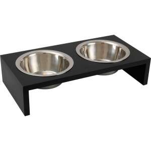 FGO - Dupla Etetőtál - Rozsdamentes Acél - 2x650ml