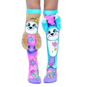 Цветни дълги чорапи Madmia за момиче Sloth 6-99г 113426984 - Детски чорапи, чорапи за коляно