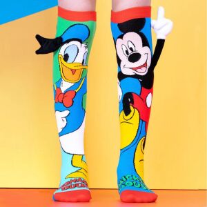 Madmia унисекс фентъзи цветни дълги чорапи Donald Duck & Mickey 3-5 години 113427134 - Детски чорапи, чорапи за коляно
