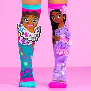 Kolorowe długie skarpetki Madmia dla dziewczynki fantasy Encanto 3-5 lat