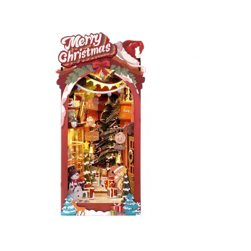 RoLife Suport de carte stradal de Crăciun Puzzle 3D