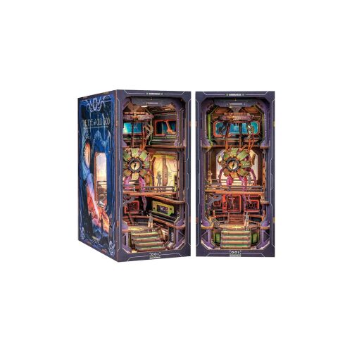 Cutebee Zestaw do samodzielnego montażu Book Nook - Oko Starego Boga Puzzle 3D - Widok zmontowany