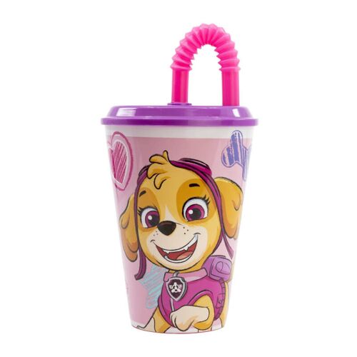 Dječja čaša s slamkom STOR 74530 430 ml Paw Patrol Skye (ružičasta)
 113436368