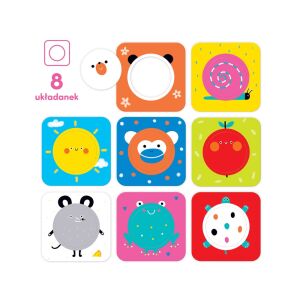 CzuCzu Odkrywam Kolo 12+ hónapos első puzzle 8 darab - CzuCzu