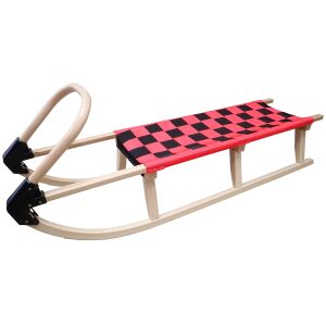 fa szánkó 125cm - piros