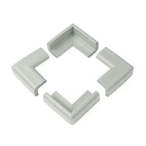 BabyOno Sarokvédő - Puha Hab - 4 db - Szürke