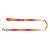 WAUDOG Gradient Nylon Dog Leash, 20mm wide, 122cm long, orange