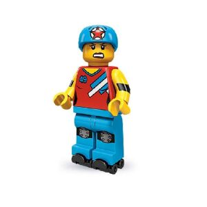 LEGO Minifigurák 71000 - 9. sorozat - Görkorcsolya versenyző lány 124506637 - LEGO Minifigures