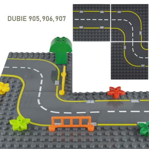 WANGE® 905 | stavebnicová základňa pre veľké bloky - 100% kompatibilná so všetkými ostatnými obľúbenými značkami veľkých blokov | 12x12 - rovná cesta