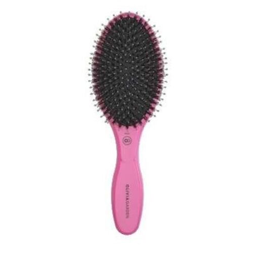 Olivia Garden Expert Care Oval Combo ovális vaddisznósörte bontókefe, pink 182120223