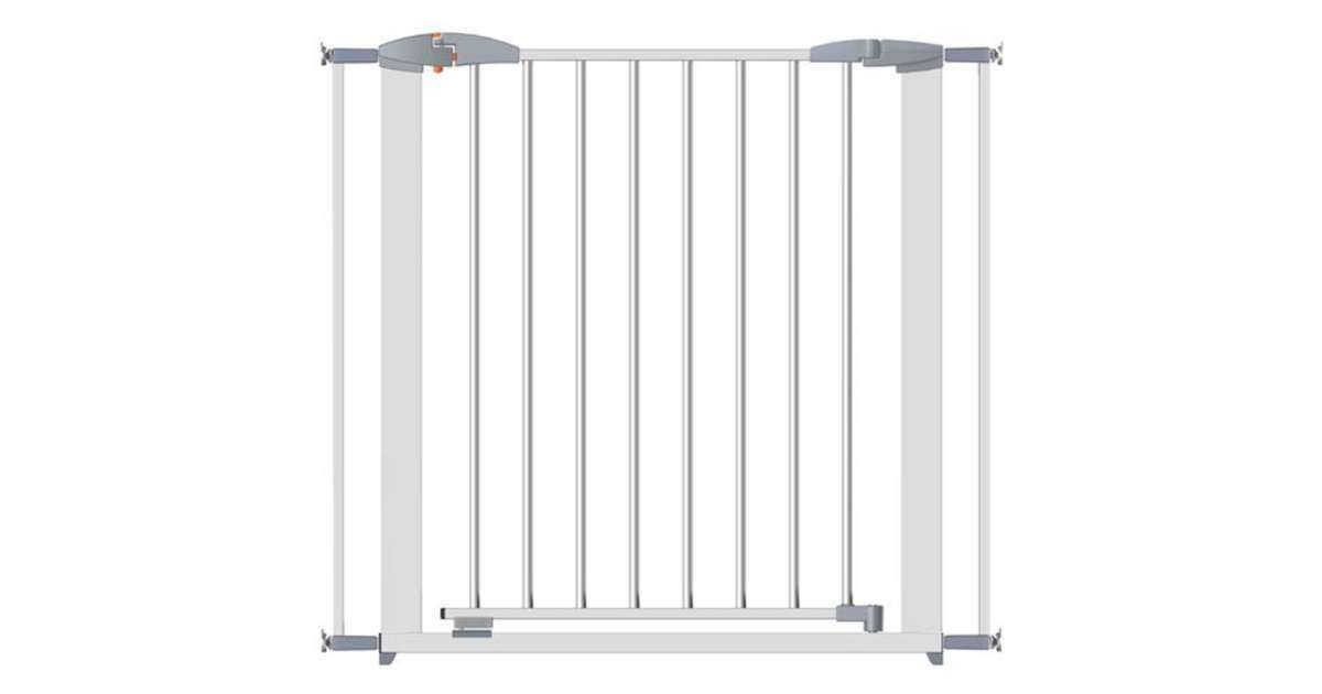 Clippasafe Swing Shut fém Ajtórács 73-96cm #fehér