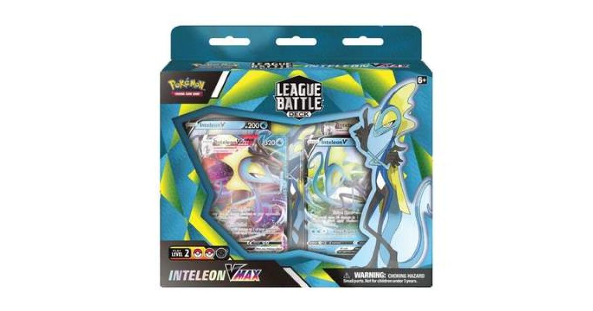 Pokemon League Battle Deck - Inteleon VMAX Trading Card Game Deck