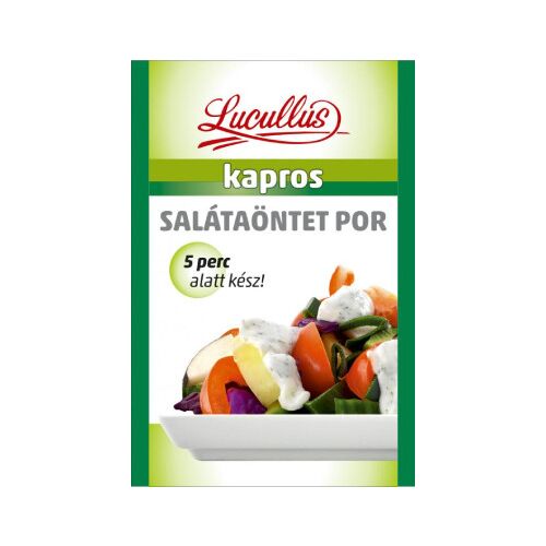 LUCULLUS SALÁTAÖNTET KAPROS 12G 113473010