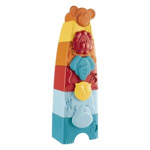 Chicco ECO+ 2in1 Turn de stivuire cu animale Jucărie - Jocuri de constructie - Lego