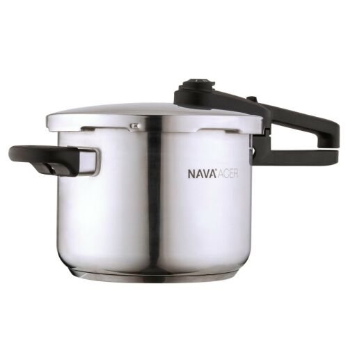Nava Acer 6-Liter Edelstahl Schnellkochtopf