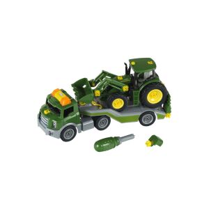 Klein John Deere Traktor a szállítón játékszett - Klein