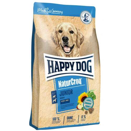 Happy Dog NATUR-CROQ JUNIOR 15 kg száraz kutyaeledel kutyatáp