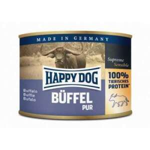 Happy Dog BÜFFEL PUR Bivaly  12×200 gr kutyakonzerv 44011884 Happy Dog Kutyaeledelek