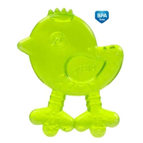 Canpol Babies Madárka Hűtőrágóka - Zöld, BPA Mentes - Rágóka