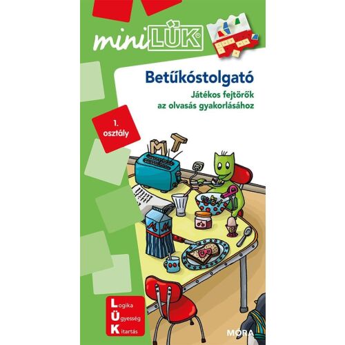 Mini LÜK Betűkóstolgató - Játékos fejtörők az olvasás gyakorlásához, 1. osztály - Tankönyv és segédkönyv