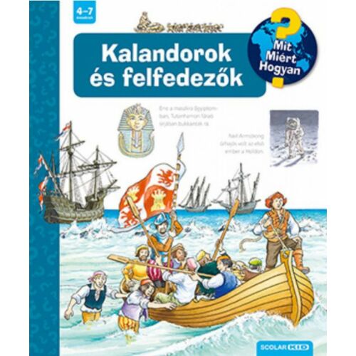 Ravensburger Kalandorok és felfedezők gyermekkönyv borítója