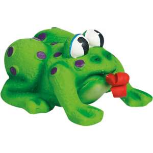 FGO Flamingo 11 cm latex béka kutyajáték, sípoló és szórakoztató - Flamingo