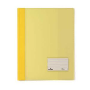 Gyorsfűző, A4, extra erős, széles, DURABLE, sárga 122868565 - Durable