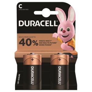 Duracell C Baby Elemek, 2 darabos, Alkáli, LR14/MN1400 - Duracell