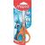 Maped Essentials Soft 13cm Iskolai Olló, Narancssárga Nyél, Csomagolva