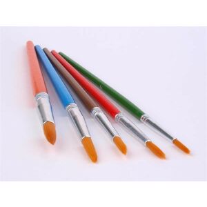 Ecsetkészlet, no. 2-4-6-8-10, fa, COOL BY VICTORIA, festett nyelű 122874572 - Cool by Victoria