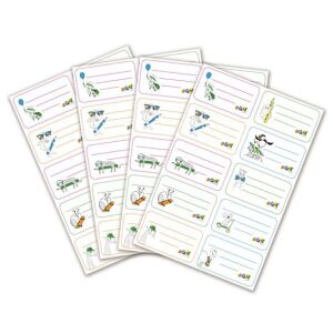 Füzetcímke, 40 db, COOL BY VICTORIA 122874597 - Füzetcímke