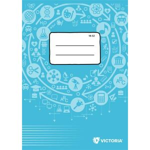 Füzet, tűzött, A5, vonalas, 32 lap, 2. osztály, VICTORIA PAPER Circle "16-32" 122875469 - Iskolakezdés, iskolaszer