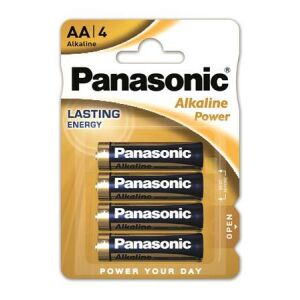 Panasonic Alkaline Power AA ceruzaelem, 4 darabos csomag - Panasonic