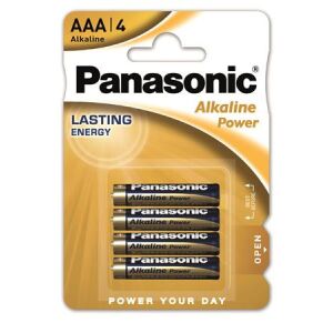 Panasonic Alkaline Power AAA Elemek, 4 darabos csomag - Panasonic