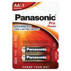 Panasonic Pro Power AA alkáli elem, 2 darabos csomag - Panasonic