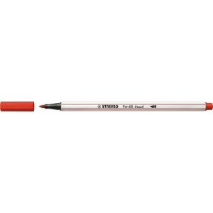 Ecsetirón, STABILO "Pen 68 brush", piros 122884629 - STABILO Rostirón & Tűfilc