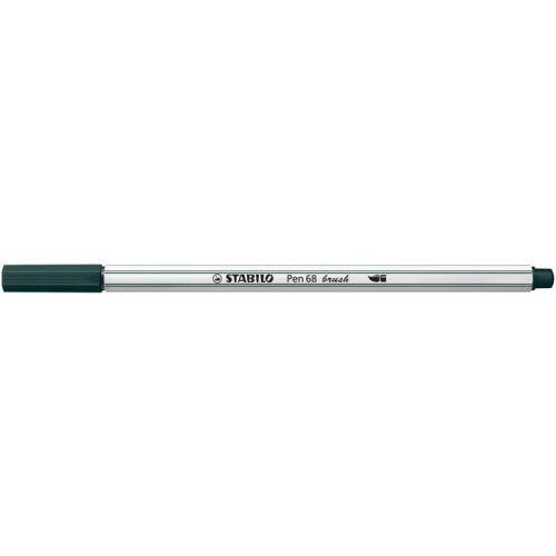 Ecsetirón, STABILO "Pen 68 brush", földeszöld 122884651