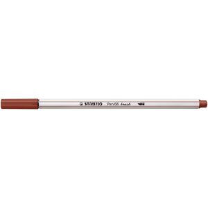 Ecsetirón, STABILO "Pen 68 brush", vörösesbarna 122884652 - STABILO Rostirón & Tűfilc