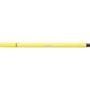 Filctoll, 1 mm, STABILO "Pen 68", citromsárga 122884737 - Írószer