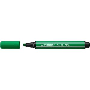 Filctoll, 1-5 mm, vágott hegy, STABILO "Pen 68 MAX", zöld 122884993 - STABILO