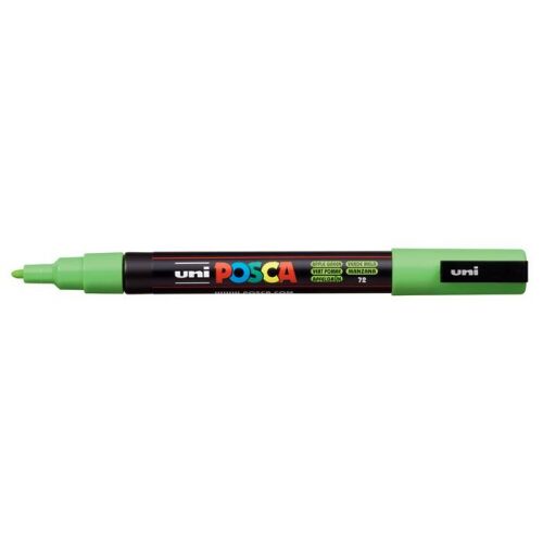 UNI Posca PC-3M almazöld vékony hegyű dekormarker - Dekormarker